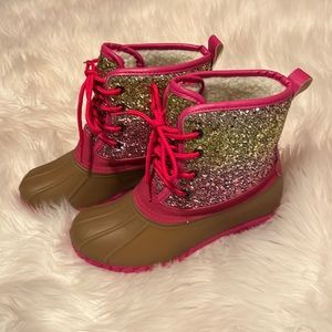 Multicolor Olivia Miller Duck Boots